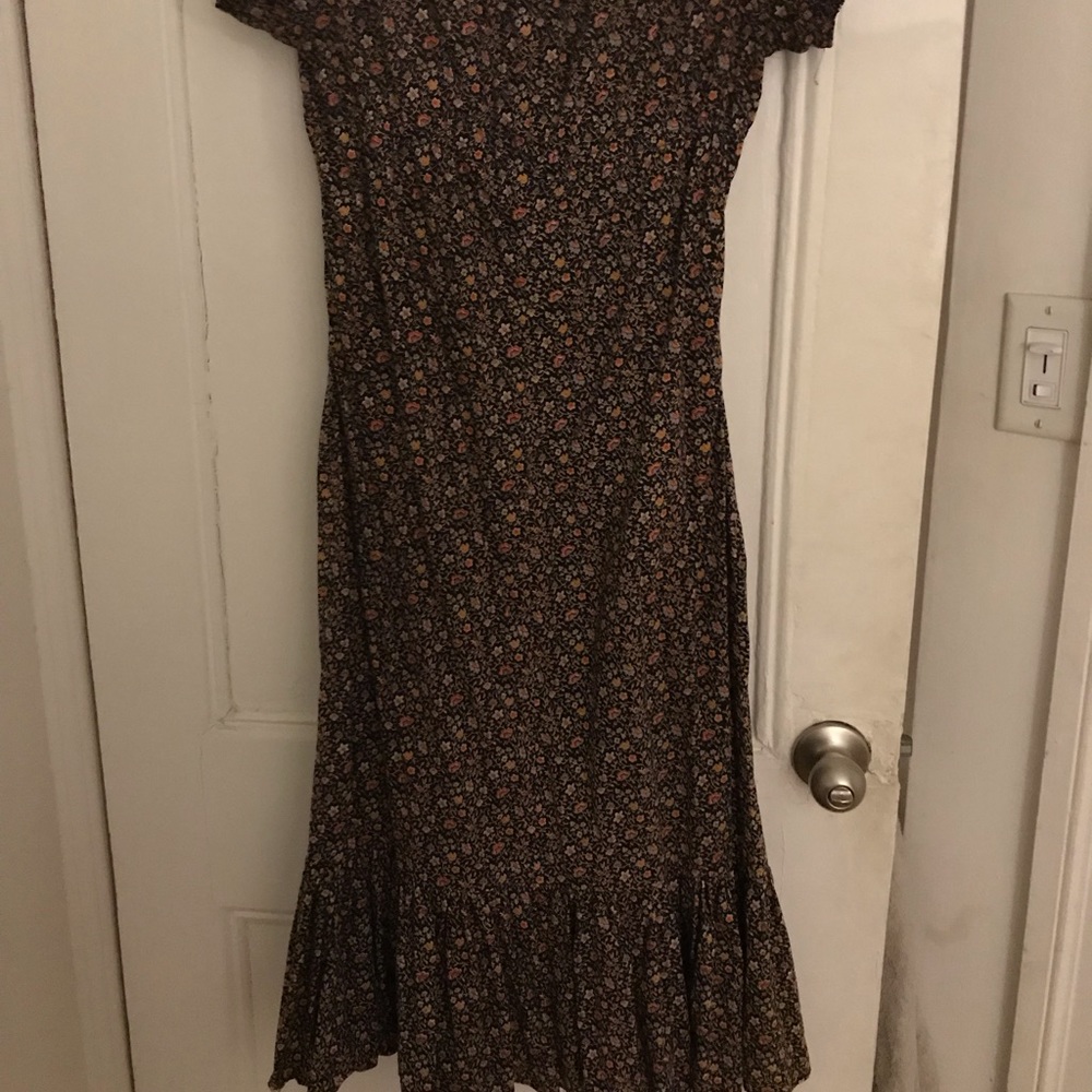 Vintage peasant dress